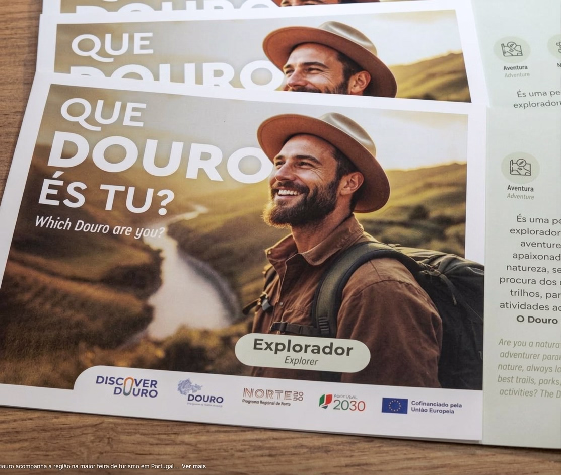 Discover Douro leaflets for the Which Douro are you? campaign, Explorer profile